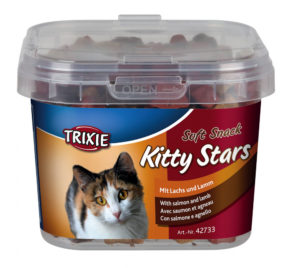 Λιχουδιά Trixie Soft Snack Kitty Stars με Σολομό & Αρνί 140gr