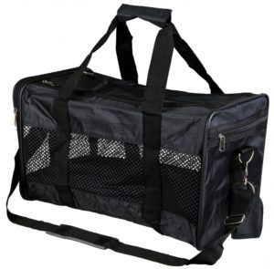 Τσάντα Μεταφοράς Trixie Ryan Carrier, Μέγιστο βάρος:6kg Διαστάσεων:47x26x27cm Μαύρου χρώματος