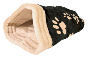 Φωλιά-Σάκος Trixie Jasira Cuddly Bag, Διαστάσεων: 25x27x45 cm, Μαύρο/Μπεζ