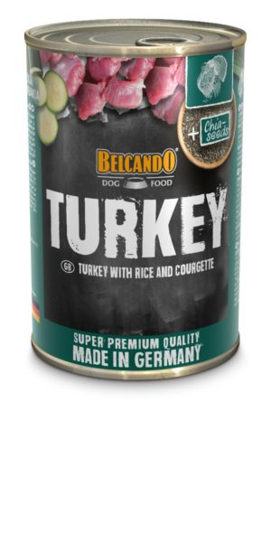 Economy Pack 6 Τεμαχίων x 400gr Belcando Grain Free Turkey Πατέ Χωρίς Σιτηρά με Γαλοπούλα , Ρύζι & Κολοκυθάκια