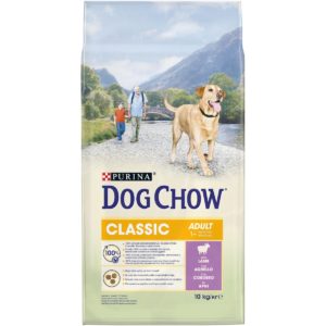 Ξηρά Τροφή Purina Tonus Dog Chow Adult Classic για ενήλικους σκύλους. Πλούσια σε Αρνί 10kg