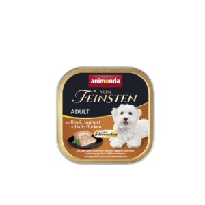 Υγρή Τροφή για Σκύλους Animonda Vom Feinstein Gourmet με Μοσχάρι & Γιαούρτι 150gr