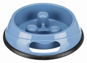 Πλαστικό Μπολ Αργού Ταΐσματος Trixie, Διαστάσεων: 0.45 lt/ø 20 cm Αποτρέπει το γρήγορο φάγωμα των τροφίμων χάρη στα εξογκώματα στο μπολ