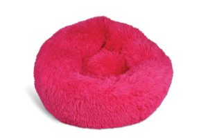 Στρογγυλό Πουφ Κρεβάτι Glee, Small, Διαστάσεων:Ø50x16cm, Ροζ