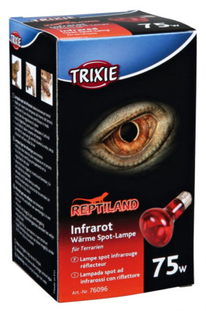 Trixie Λάμπα Υπέρυθρων Κόκκινη για Ερπετά - Διαστάσεων: 63X100Mm, Απόδοση: 75W
