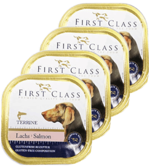 Economy Pack 4 Τεμαχίων x 300gr First Class Adult με Σολωμό