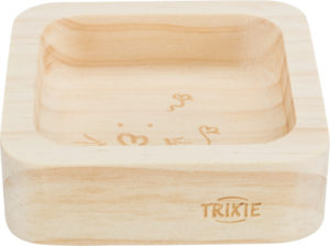 Ξύλινο Μπολ Trixie για Μικρά Ζώα, Διαστάσεων: 60ml/8x8cm