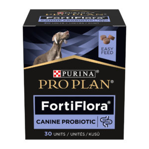 Προβιοτικό Συμπλήρωμα Purina Pro Plan Fortiflora Chews που βοηθά στην υποστήριξη της υγείας και της ισορροπίας του εντέρου του σκύλους σας Περιέχει 30 ταμπλέτες