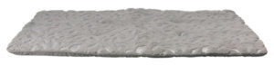 Κουβέρτα Trixie Feather με Σχέδιο Φτερά, Διαστάσεων: 100x70cm, Γκρι/Ασημί