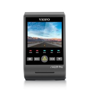 Viofo A229 Pro Κάμερα Dash Αυτοκινήτου DVR με Φωνητικές Εντολές (4K HDR/Sony Starvis 2/Φωνητική Εντολή/GPS/WiFi/LCD 2.4)