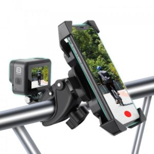Ruigpro GP217 Διπλή Βάση Στήριξης Smartphone και Action Camera για Ποδήλατο/Μοτοσυκλέτα (Universal)