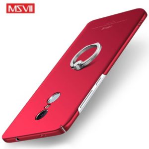 MSVII Ματ Backcover Θήκη (Xiaomi Redmi Note 4X) (Snapdragon) (Red-Ring)