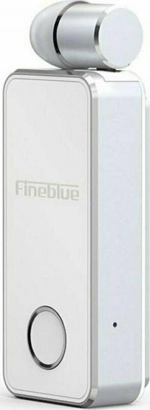 FineBlue Bluetooth F2 Pro με δόνηση και για 2 συσκευές. Λευκό