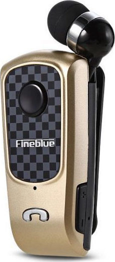 Fineblue F PLUS Gold Wireless Clip-on Bluetooth Headset