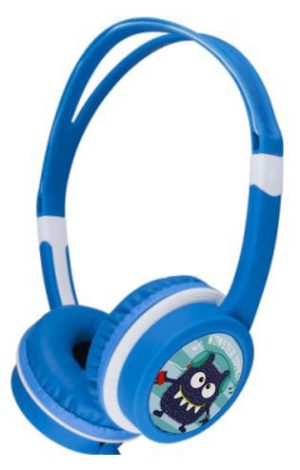 Gembird Ενσύρματα On Ear Παιδικά Ακουστικά Μπλε MHP-JR-B