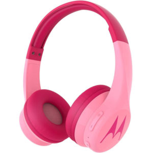 Motorola SQUADS 300 Pink Ενσύρματα Ασύρματα Bluetooth on ear παιδικά ακουστικά Hands Free με splitter