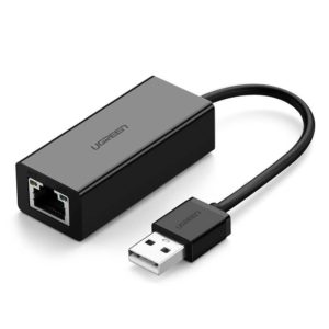 Ugreen USB 2.0 100 Mbps Ethernet external network adapter - Μαύρο CR110 20254