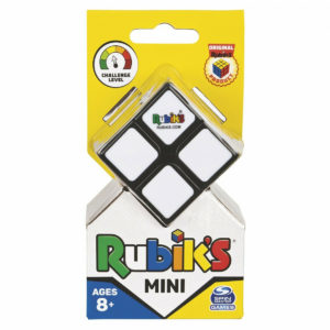 Spin Master Rubiks Cube 2X2 Classic Colour-Matching Puzzle - Pocket Size 6064345