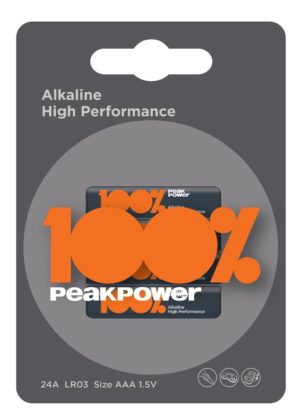 Peak Power Μπαταρία Αλκαλική AAA 4 Τεμ.