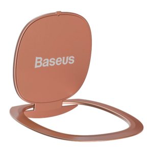 Baseus Invisible Ultra-Thin Ring Holder Κινητού σε Ροζ Χρυσό χρώμα SUYB-0R