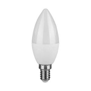 V-TAC LED λάμπα E14 κερί SMD 3.7W ψυχρό λευκό 6500K