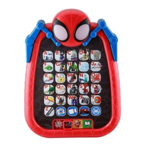 eKids Spiderman Spidey & Friends Learn & Play Tablet για παιδιά 3 ετών και άνω SA-165 ΜπλεΚόκκινο στα Αγγλικά