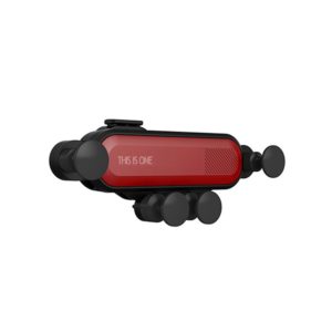 Minismile YT01 360-Degree Rotation Gravity Car Air Outlet Phone Holder Red
