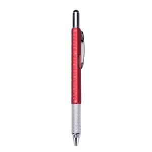 OEM LC1867 Στυλό με Πενάκι για οθόνες αφής Χάρακα Αλφάδι και Κατσαβίδι Κόκκινο