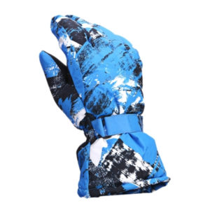 Vector ACC30021 Winter Windproof Water-resistant Warm Skiing Snowboarding Gloves Blue