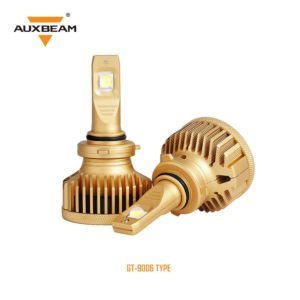 AUXBEAM 2pcsset9006 GT Series LED Headlight Bulbs - 6500K 9000LM