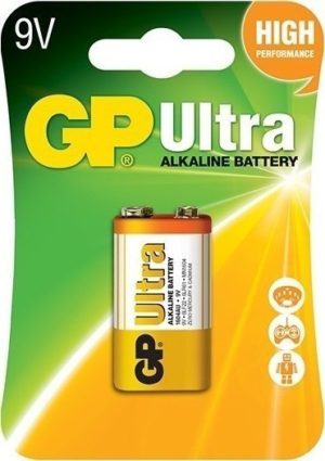 GP Batteries Ultra Αλκαλική 9V Μπαταρία