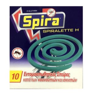 SPIRA εντομοαπωθητικό φιδάκι Spiralette H 10x σπείρες