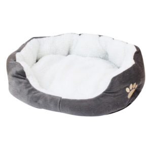 Κρεβάτι για μικρά κατοικίδια Σκύλος και Γάτα γκρι 40x30cm AS4099