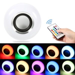 OEM KWB WJ-L2 LED RGBW Χρωματιστή Λάμπα με Ηχείο Color Bulb Light E27 Bluetooth Control Smart Music Audio Speaker Lamps