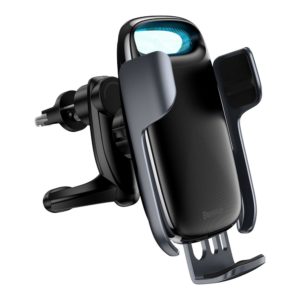 Baseus Milky Way 15W wireless Qi car charger phone automatic holder black WXHW02-01