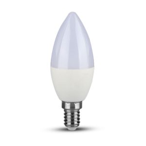 V-TAC Λάμπα LED E14 Κερί Samsung Chip SMD 4.5W Φυσικό λευκό 4000K High Lumens