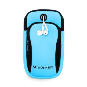 Wozinsky Running Θήκη Μπράτσου έως 6.7" Μπλε WABBL1