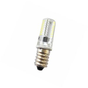 OMTO 3014 SMD LED Lamp E14 64 Led 220V Crystal Lighting Bi-pin Light 5W Cool White