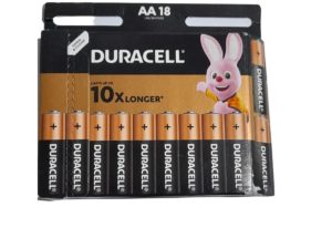 Duracell AA or R6 alkaline battery code 81483682 18bc blister
