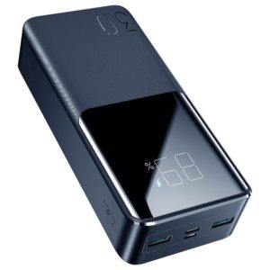 Joyroom JR-T015 Power Bank 30000mAh 15W με 2 Θύρες USB-A και Θύρα USB-C Μαύρο
