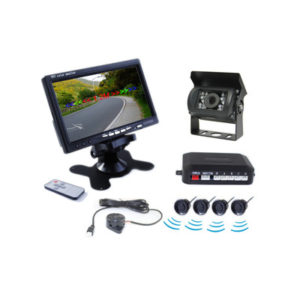 Parking Sensor & monitor & camera 24v Αισθητήρες Παρκαρίσματος μαύροι με οθόνη και κάμερα για φορτηγό pz4047 OEM