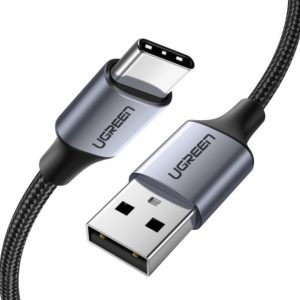 Ugreen USB - USB Type C cable Quick Charge 3.0 3A 1m gray 60126