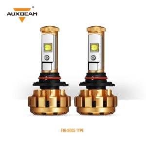 AUXBEAM 2pcsset 9005 F-16 Series LED Headlight Bulbs - 6000K 6000LM