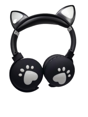 Ασύρματα ακουστικά - Cat Headphones - ME-2 - 961026 - ΜΑΥΡΟ