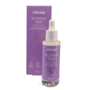 Clinea Bio-Retinol Reset Αντιγηραντικό Serum Προσώπου με Ρετινόλη για Λάμψη 30ml.