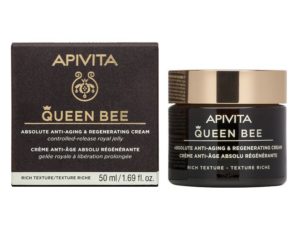 Apivita Queen Bee Absolute Anti Aging Regenerating Rich Texture Cream 50ml.