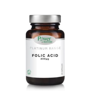 Power Of Nature Platinum Range Folic Acid 30 κάψουλες.