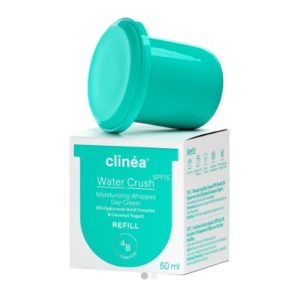 Clinea Water Crush Refill Κρέμα Προσώπου Ημέρας με SPF15 για Ενυδάτωση 50ml.