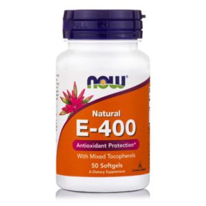 Now E-400IU Mixed Tocopherols Unesterified 50 μαλακές κάψουλες