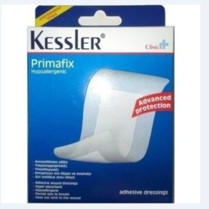 Kessler Clinica Primafix Αποστειρωμένα Αυτοκόλλητα Επιθέματα Υποαλλεργικά 10x20cm 4τμχ